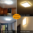 Modern Led Ceiling Lamp - Brighten Your Space With Square Elegance Ceiling Light