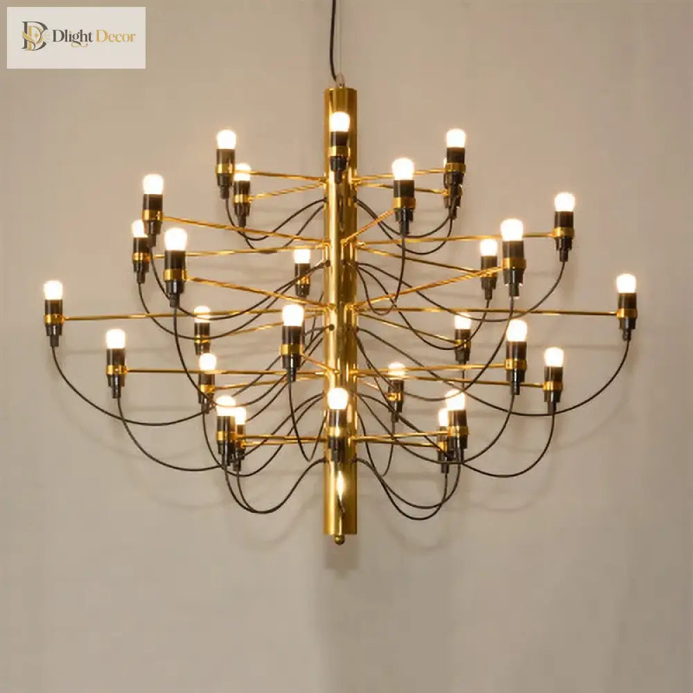 Vintage Creative Led Chandeliers - Candle Light Italian Design Pendant Lighting For Living Dining