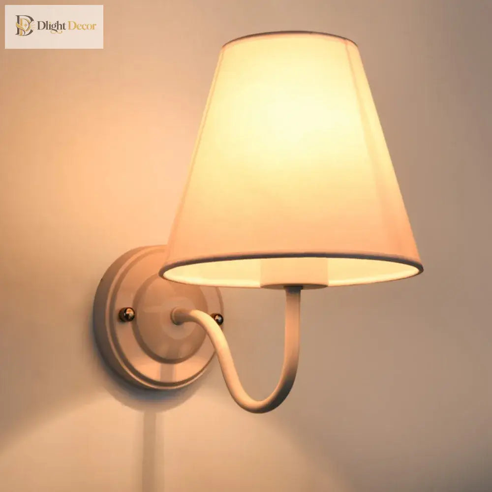 Led Wall Sconces - Contemporary Interior Lamp With Aluminum Shell Ideal For Indoor Bedroom And