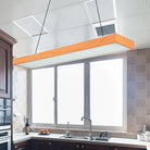 Mckenzie Modern Wooden Led Pendant Lamp: Warm Light For Your Workspace