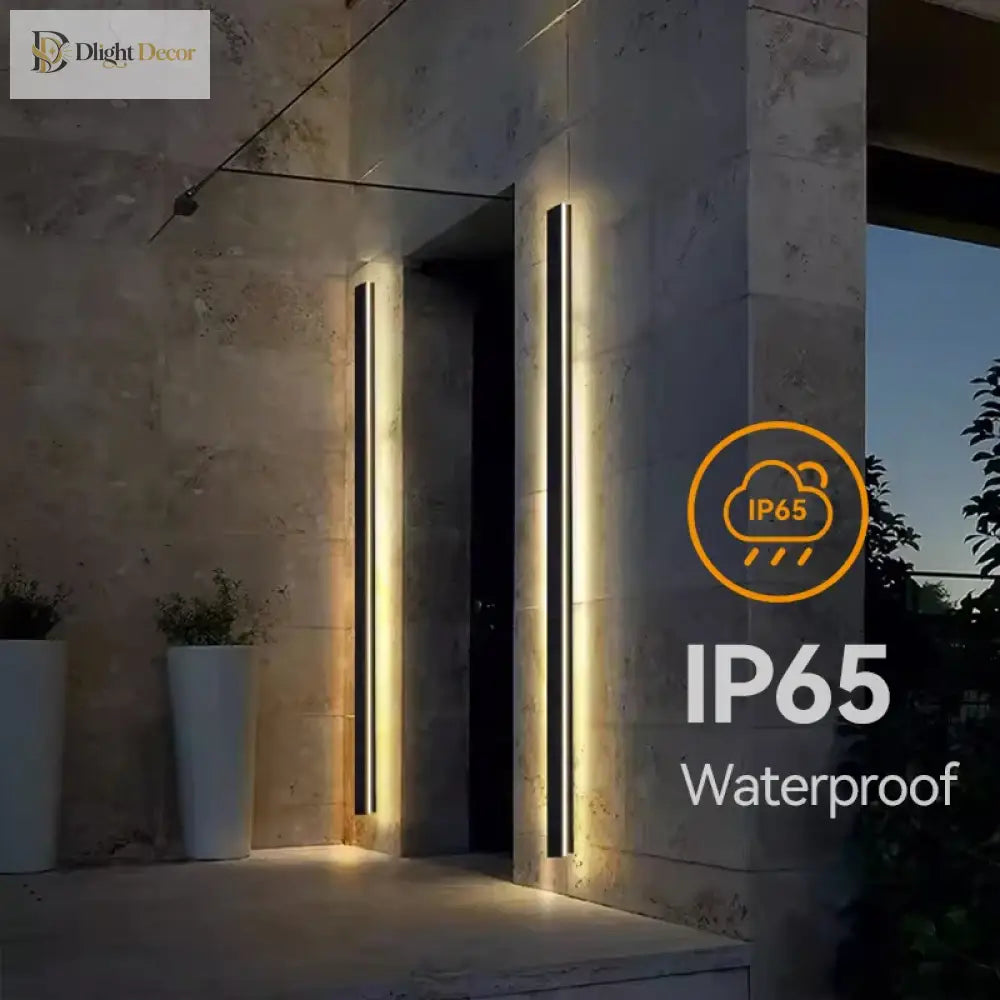 Modern Led Wall Light - Ip65 Waterproof Energy - Saving Outdoor And Indoor Lamp For Garden Porch