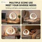 Lumibubs Astronaut Moon Arch Night Light, 3-Mode Touch Control USB-C Rechargeable Kids Lamp - United States - Night