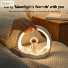 Lumibubs Astronaut Moon Arch Night Light, 3-Mode Touch Control USB-C Rechargeable Kids Lamp - United States - Night
