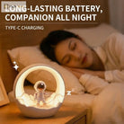 Lumibubs Astronaut Moon Arch Night Light, 3-Mode Touch Control USB-C Rechargeable Kids Lamp - United States - Night