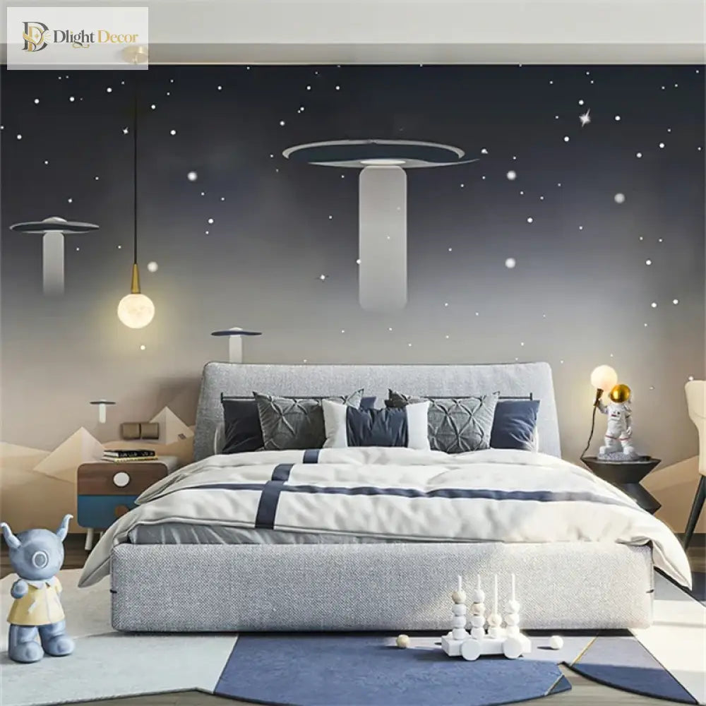 Lumibubs Astronaut Moon Table Lamp, Premium Resin Space Lamp for Kids Bedroom & Home Decor - Table Lamp