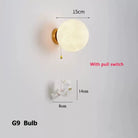 Lumibubs Astronaut Moon Wall Lamp, 3D Printed Space Light for Kids Bedroom - 15CM-Pull Switch / 3 Colors - wall Lamp