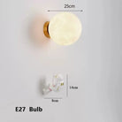 Lumibubs Astronaut Moon Wall Lamp, 3D Printed Space Light for Kids Bedroom - 25CM-No Switch / Cool White(5500-7000K)