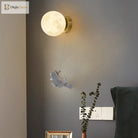 Lumibubs Astronaut Moon Wall Lamp, 3D Printed Space Light for Kids Bedroom - wall Lamp