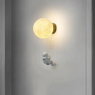 Lumibubs Astronaut Moon Wall Lamp, 3D Printed Space Light for Kids Bedroom - wall Lamp