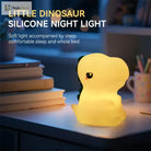 Lumibubs Chubby T-Rex Night Light, Rechargeable Timer Silicone Dinosaur Lamp for Kids - Night Light