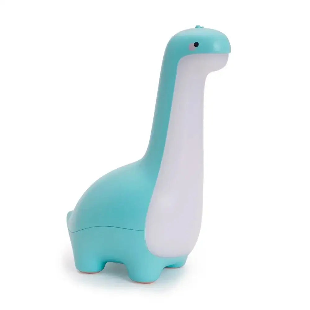 Lumibubs Dinosaur Night Light, USB Rechargeable Dino Lamp with Timer for Kids - Blue - Night Light