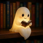 Lumibubs Ghost Reading Night Light, Cute Halloween LED Desk Lamp for Book Lovers - Night Light