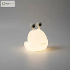 Lumibubs Googly Eyes Slug Night Light, Dimmable Rechargeable Silicone Bedside Lamp for Kids - Slugs - Night Light