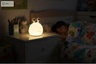Lumibubs Googly Eyes Slug Night Light, Dimmable Rechargeable Silicone Bedside Lamp for Kids - Slugs - Night Light