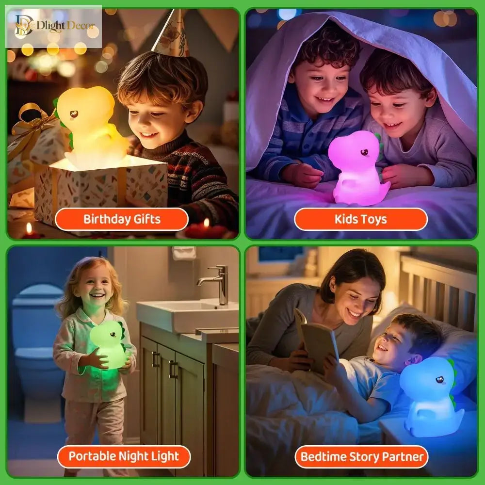 Lumibubs Grumpy Cat Silicone Night Light, 7 Colour Changing Squishy LED Lamp for Kids - Night Light