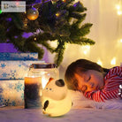 Lumibubs Grumpy Fish Cat Night Light, 7 Colour Pat Control Rechargeable Silicone Kids Lamp - Greedy Cat / China