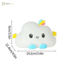 Lumibubs Happy Cloud Night Light, Cute Smiling Cartoon Bedside Lamp for Kids & Babies - Cloud - Night Light