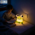 Lumibubs Kawaii Animal Night Light, Touch Control Rechargeable Silicone Mood Lamp for Kids - Night Light