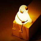 Lumibubs Kawaii Animal Night Light, Touch Control Rechargeable Silicone Mood Lamp for Kids - PPD-SBD / USB Plug - Night