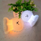 Lumibubs Lion King Night Light, 9 Colour Remote Control Rechargeable Silicone Lamp for Kids - Night Light