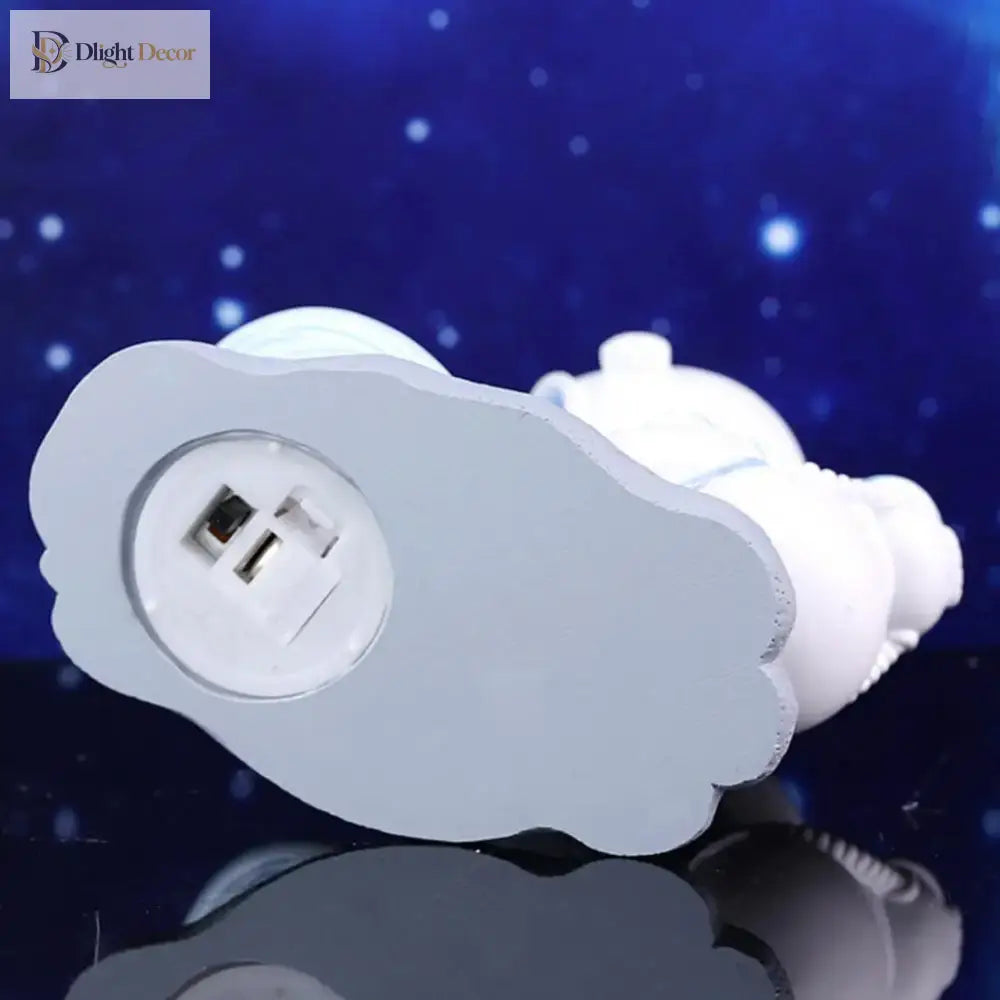 Lumibubs Little Star Astronaut Planet Lamp, Premium Resin LED Night Light for Kids & Home Decor - Night Light