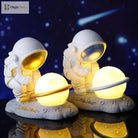 Lumibubs Little Star Astronaut Planet Lamp, Premium Resin LED Night Light for Kids & Home Decor - Night Light