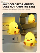 Lumibubs Little Yellow Duck Night Light, Cute Silicone Glow Lamp for Kids & Babies - Night Light
