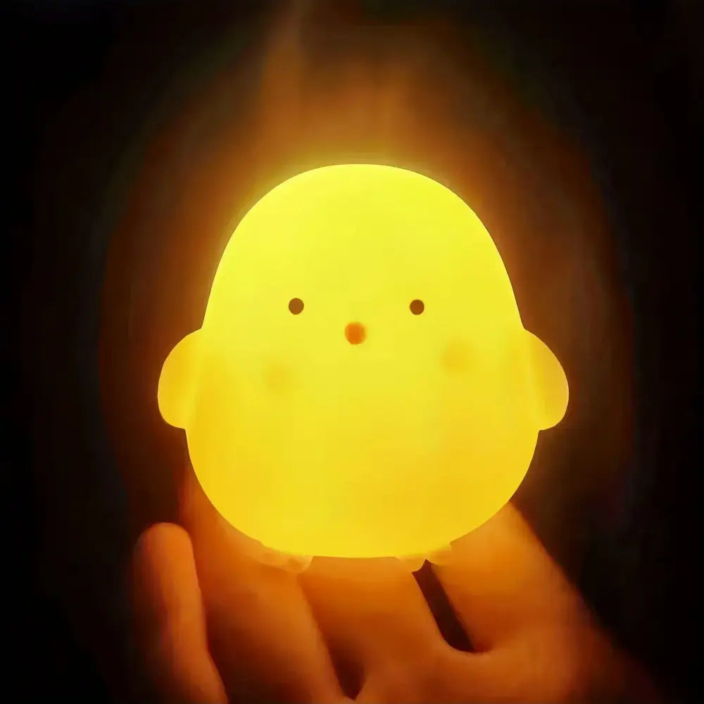 Lumibubs Little Yellow Duck Night Light, Cute Silicone Glow Lamp for Kids & Babies - chicken / 1PCS - Night Light