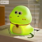 Lumibubs Lucky Spirit Night Light, Cute Silicone Glow Lamp in White & Green - Night Light