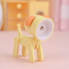 Lumibubs Mini Folding Animal Desk Lamp, Cute Dog & Deer LED Night Light for Kids - Yellow dog - Night Light