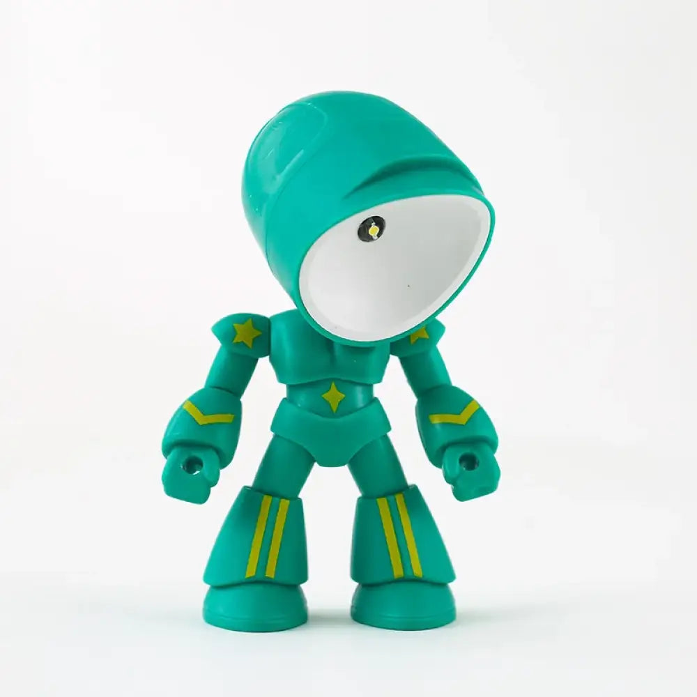 Lumibubs Mini Soldier Desk Lamp, Poseable Adjustable LED Night Light for Kids & Desk Decor - A6 - Night Light