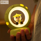 Lumibubs Panda Astronaut Night Light, 3-Level Dimmable USB Rechargeable Kids Bedside Lamp - Night Light