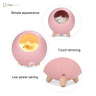 Lumibubs Sleeping Cat Egg House Night Light, Touch Control USB Rechargeable Atmosphere Lamp - Night Light