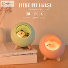 Lumibubs Sleeping Cat Egg House Night Light, Touch Control USB Rechargeable Atmosphere Lamp - Night Light
