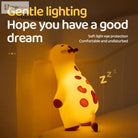 Lumibubs Sleeping Giraffe Night Light, 3-Level Touch Sensor Rechargeable Silicone Kids Lamp - Night Light
