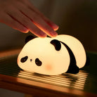 Lumibubs Sleepy Panda Night Light, Pat Control Rechargeable Silicone Bedside Lamp - Panda - Night Light