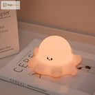 Lumibubs Sleepy Panda Night Light, Pat Control Rechargeable Silicone Bedside Lamp - Night Light