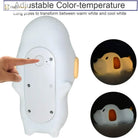 Lumibubs Sleepy Puppy Night Light, Touch Sensor Rechargeable Silicone Dog Lamp for Kids - Papa Puppy - Night Light
