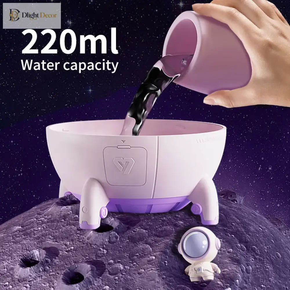 Lumibubs Space Capsule Night Light & Humidifier, 3-in-1 Astronaut Atmosphere Lamp for Kids Bedroom - Night Light