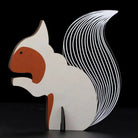 Lumibubs Wooden Animal Glow Lamp, Laser Cut LED Night Light for Kids Bedroom & Home Decor - A7 - Table Lamp