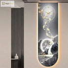 Dlight Decor Luminous Wall Clock with Elegant Glow Wall Art