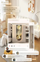 Dlight Decor Luminous Wall Clock with Elegant Glow Wall Art