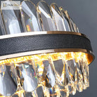 Luna’s Modern Black Crystal Chandelier: Elegance And Simplicity