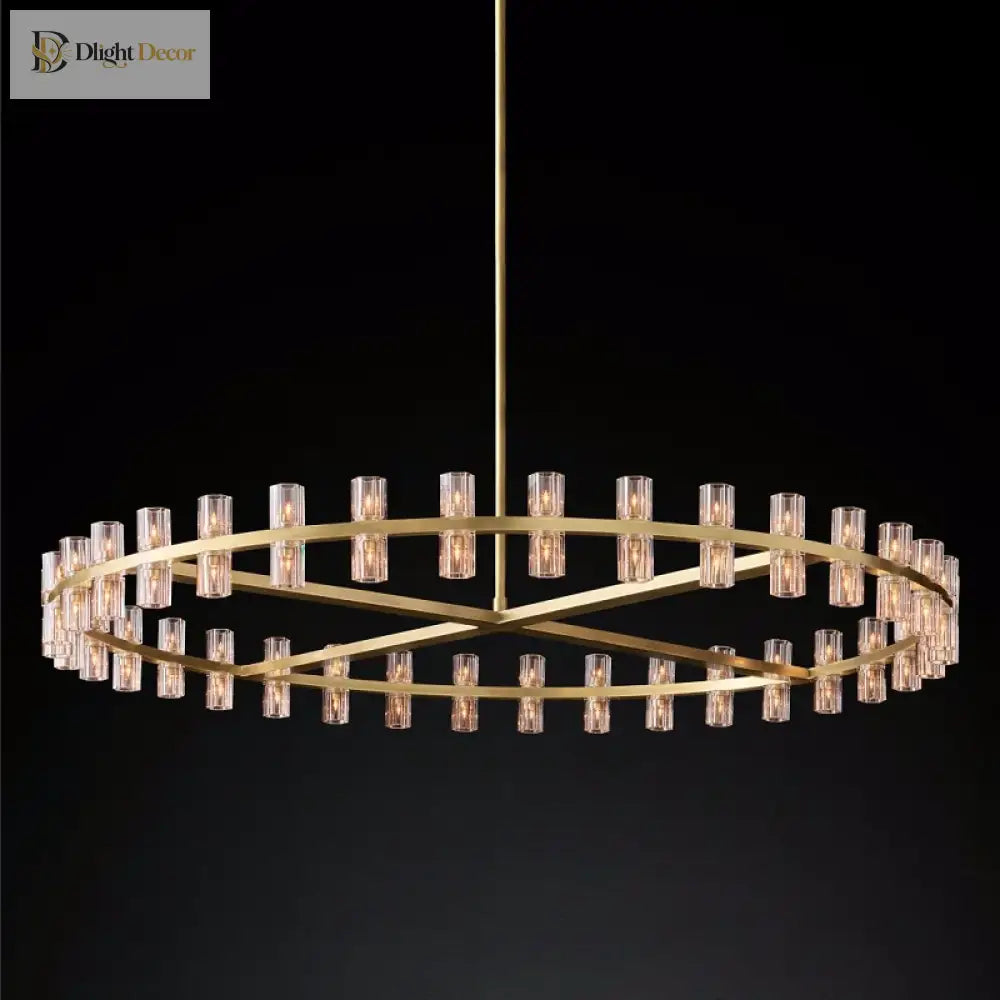 Luxurious Crystal Chandelier - Modern Elegance For Villa Duplexes Living Rooms And Home Decor