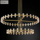 Luxurious Crystal Chandelier - Modern Elegance For Villa Duplexes Living Rooms And Home Decor