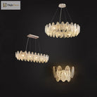 Luxurious Crystal Chandelier For Living Rooms And Master Bedrooms - Nordic Postmodern Minimalist