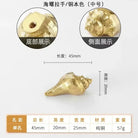 Luxury Brass Solid Handle Pure Copper Animal Shape High-grade Gold Wardrobe Dresser Drawer Cabinet Pulls Furniture