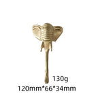 Luxury Brass Solid Handle Pure Copper Animal Shape High-grade Gold Wardrobe Dresser Drawer Cabinet Pulls Furniture
