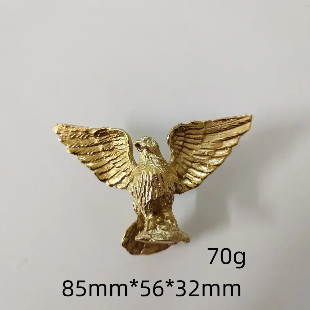 Luxury Brass Solid Handle Pure Copper Animal Shape High-grade Gold Wardrobe Dresser Drawer Cabinet Pulls Furniture