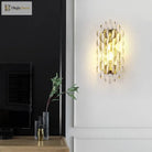 Lyric Nordic Postmodern Minimalist Crystal Villa Wall Lamp - Personalize Your Space With Creative